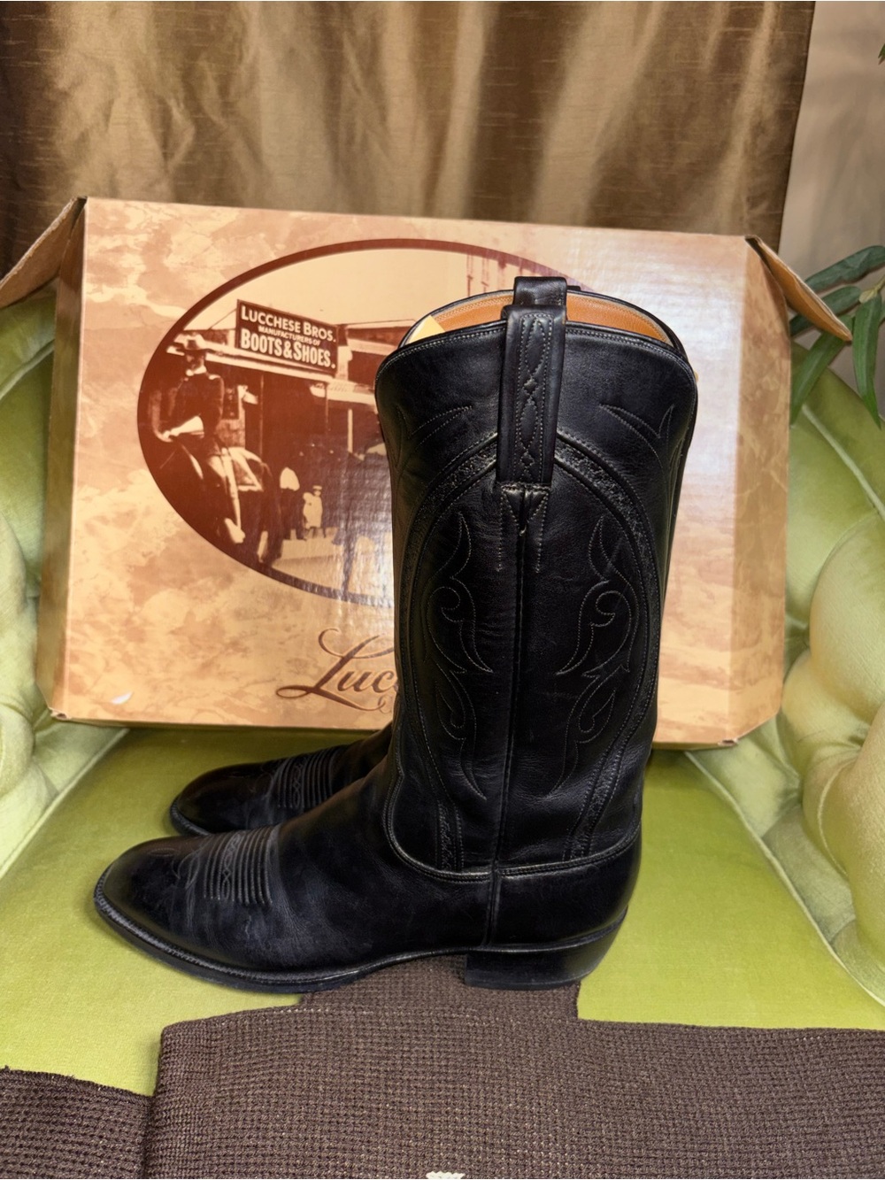 Lucchese Classics Western L0388 Boots 9.5 A Men’s - Picture 9 of 11